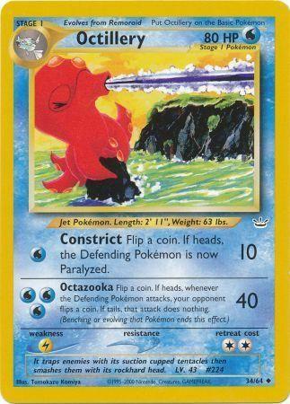 [PKM] Octillery (34/64) [Neo Revelation Unlimited]
