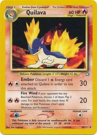 [PKM] Quilava (46/111) [Neo Genesis Unlimited]