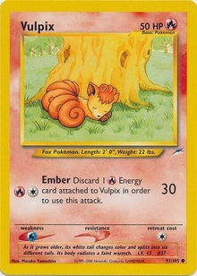 [PKM] Vulpix (91/105) [Neo Destiny Unlimited]