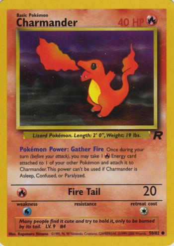 [PKM] Charmander (50/82) [Team Rocket Unlimited]