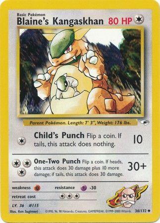 [PKM] Blaine's Kangaskhan (36/132) [Gym Heroes Unlimited]
