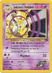 [PKM] Sabrina's Kadabra (58/132) [Gym Challenge Unlimited]