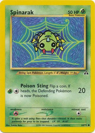 [PKM] Spinarak (64/75) [Neo Discovery Unlimited]