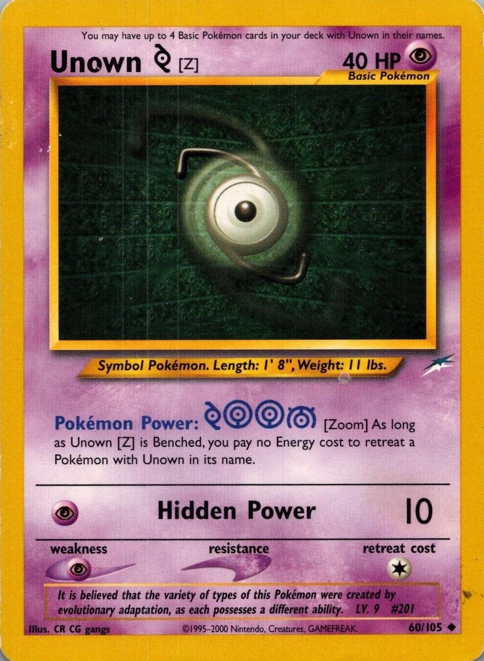 [PKM] Unown (60/105) [Neo Destiny Unlimited]