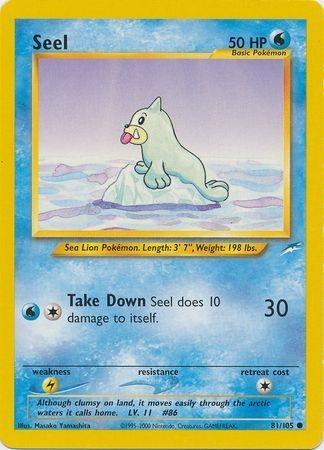 [PKM] Seel (81/105) [Neo Destiny Unlimited]