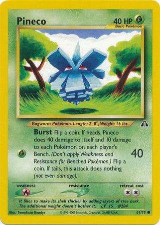 [PKM] Pineco (61/75) [Neo Discovery Unlimited]