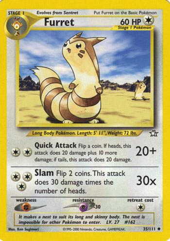 [PKM] Furret (35/111) [Neo Genesis Unlimited]