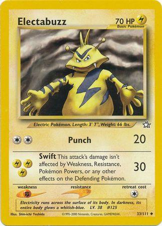 [PKM] Electabuzz (33/111) [Neo Genesis Unlimited]