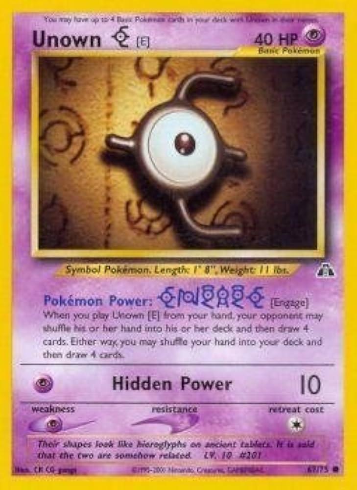 [PKM] Unown (67/75) [Neo Discovery Unlimited]