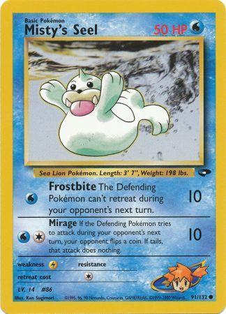 [PKM] Misty's Seel (91/132) [Gym Challenge Unlimited]