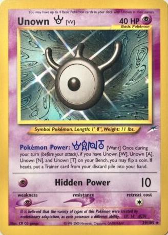 [PKM] Unown (29/105) [Neo Destiny Unlimited]