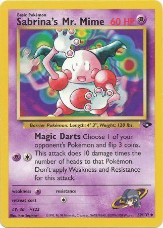 [PKM] Sabrina's Mr. Mime (59/132) [Gym Challenge Unlimited]
