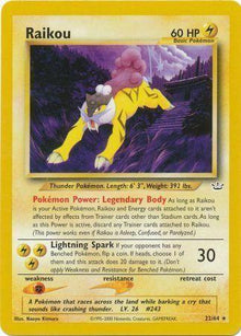 [PKM] Raikou (22/64) [Neo Revelation Unlimited]