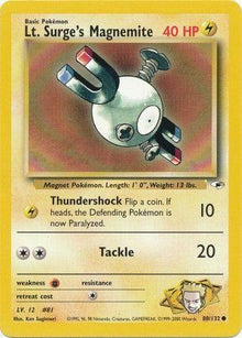 [PKM] Lt. Surge's Magnemite (80/132) [Gym Heroes Unlimited]