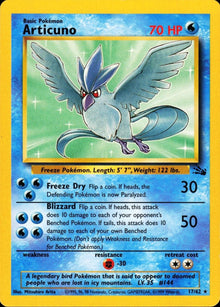 [PKM] Articuno (17/62) [Fossil Unlimited]