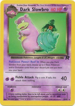 [PKM] Dark Slowbro (29/82) [Team Rocket Unlimited]