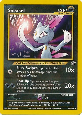 [PKM] Sneasel (25/111) [Neo Genesis Unlimited]