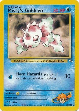 [PKM] Misty's Goldeen (30/132) [Gym Heroes Unlimited]