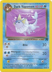 [PKM] Dark Vaporeon (45/82) [Team Rocket Unlimited]