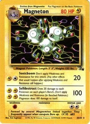 [PKM] Magneton (26/62) [Fossil Unlimited]