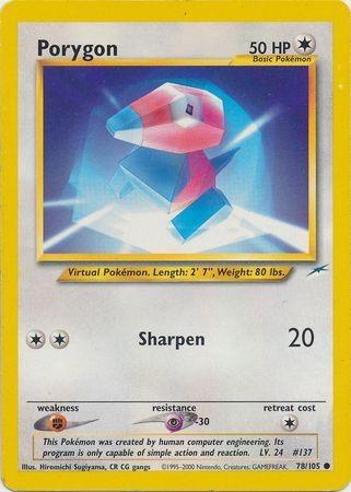[PKM] Porygon (78/105) [Neo Destiny Unlimited]