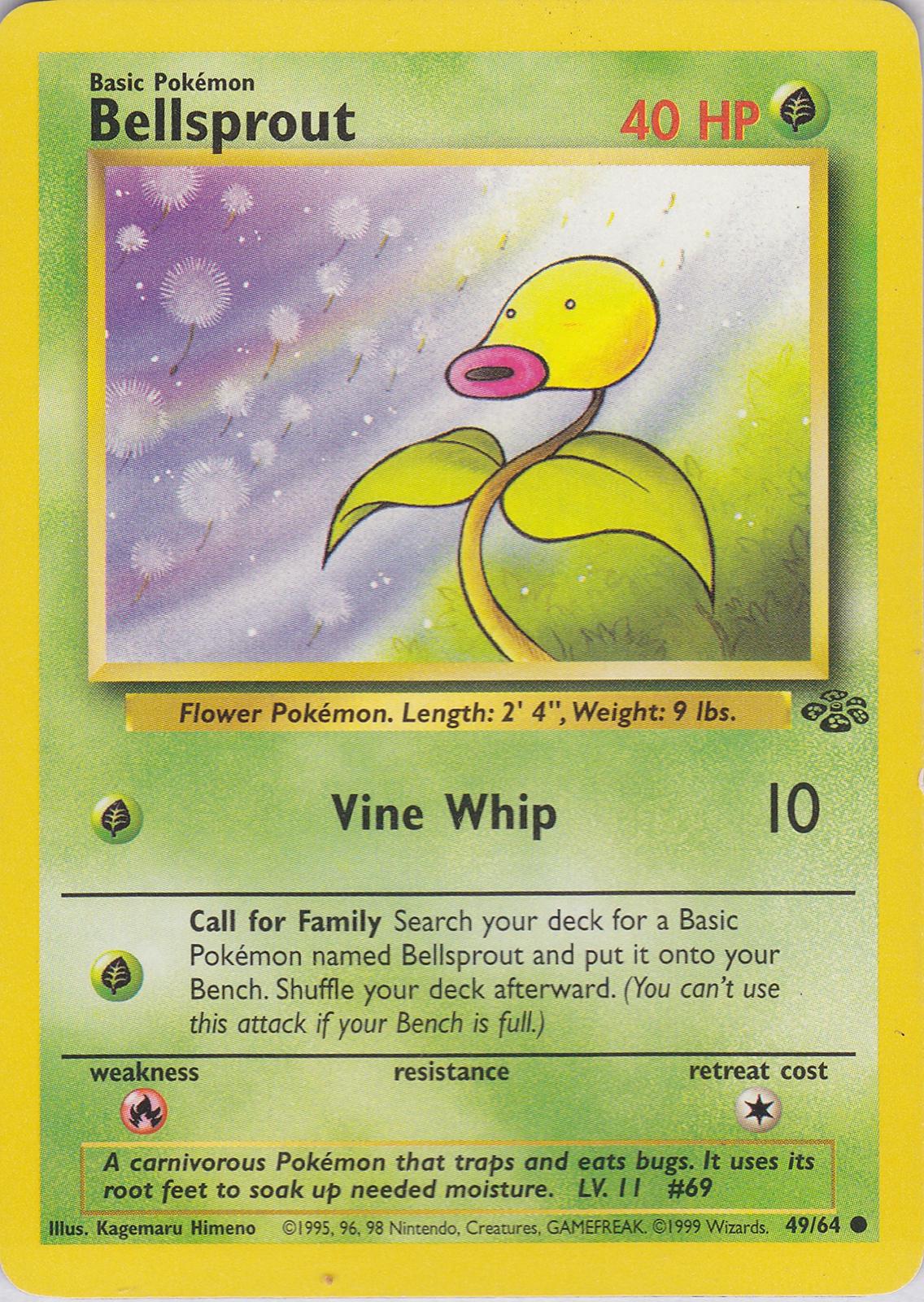 [PKM] Bellsprout (49/64) [Jungle Unlimited]