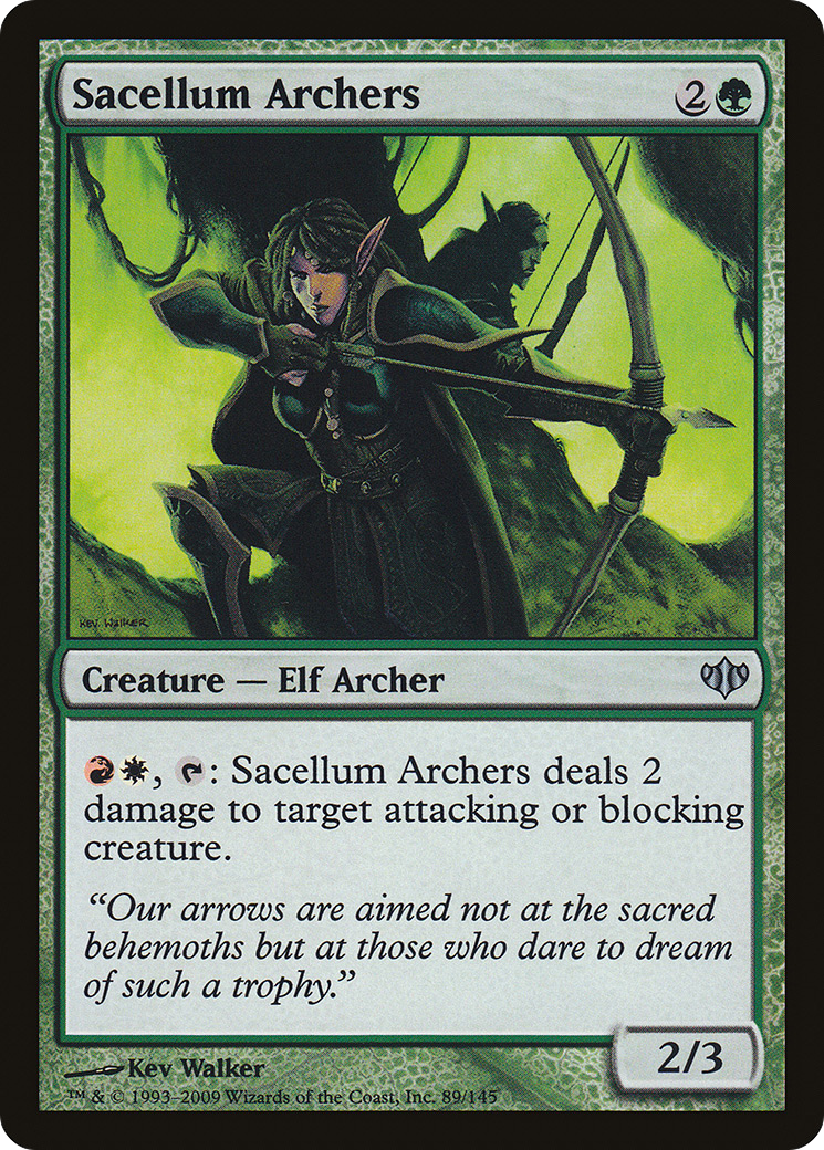{C} Sacellum Archers [Conflux][CON 089] - Misty Mountain Games