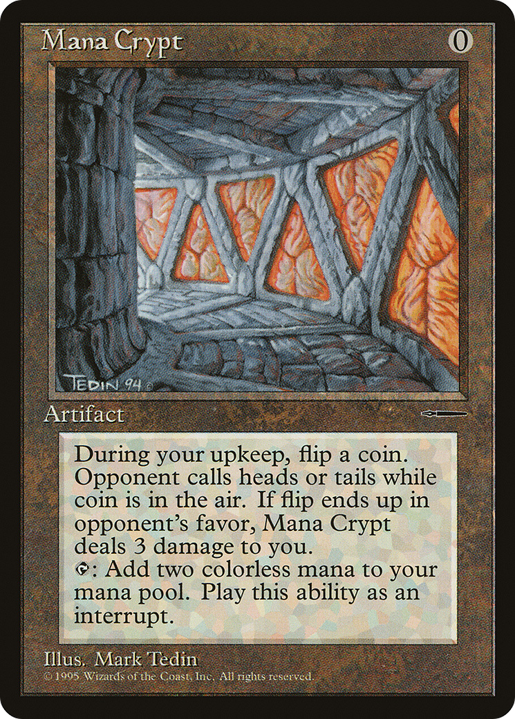 {R} Mana Crypt (Book Promo) [HarperPrism Book Promos][PA HPR 005] - Misty Mountain Games