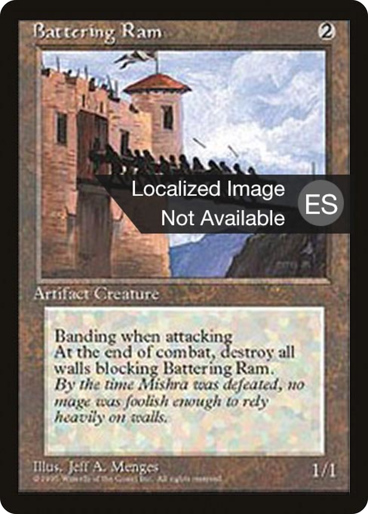 {F} Battering Ram [Fourth Edition (Foreign Black Border)][FBB 4ED 297]