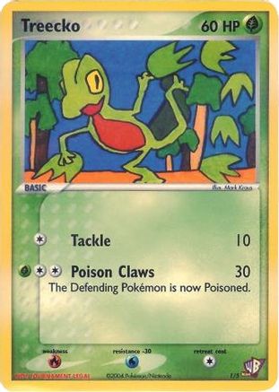 [PKM] Treecko (1/5) [Kids WB Promos]