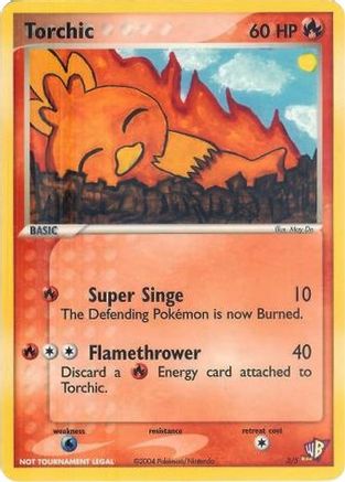 [PKM] Torchic (3/5) [Kids WB Promos]