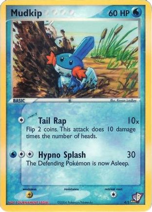 [PKM-R] Mudkip (4/5) [Kids WB Promos]