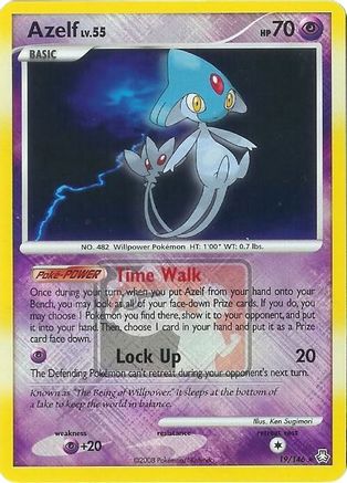 [PKM] Azelf (19/146) (League Promo) [Diamond & Pearl: Legends Awakened]