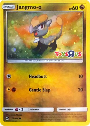 [PKM] Jangmo o (75/111) (Toys R Us Promo) [Sun & Moon: Crimson Invasion]