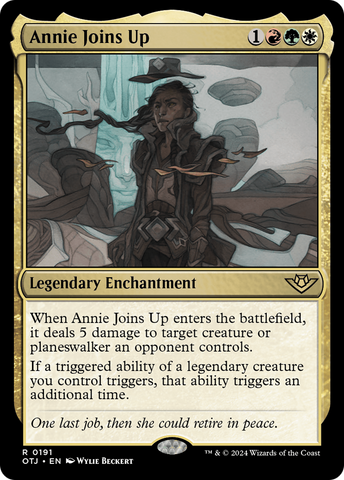 {@R} Annie Joins Up [Outlaws of Thunder Junction][OTJ 191]