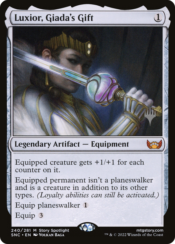 {R} Luxior, Giada's Gift (Promo Pack) [Streets of New Capenna Promos][PP SNC 240]