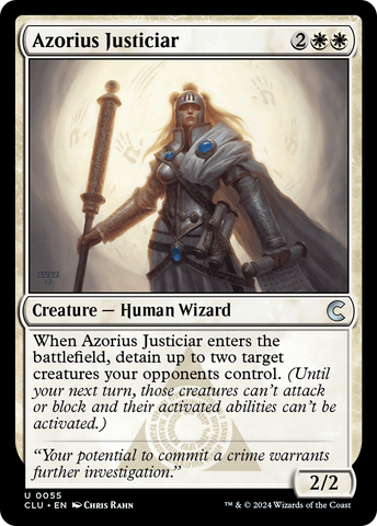 {C} Azorius Justiciar [Ravnica: Clue Edition][CLU 055]