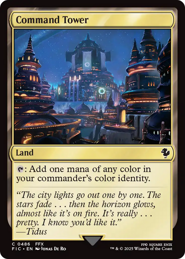 {C} Command Tower (0486) [FINAL FANTASY Commander][FIC 486]