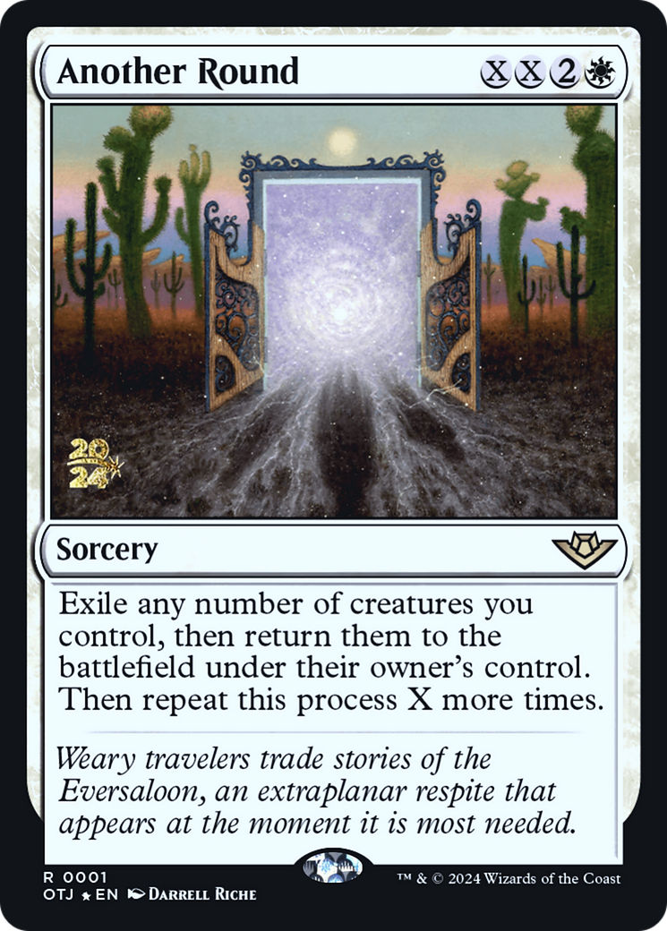 {@R} Another Round [Outlaws of Thunder Junction Prerelease Promos][PR OTJ 001]