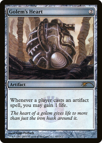 {R} Golem's Heart [Wizards Play Network 2010][PA WP10 060]