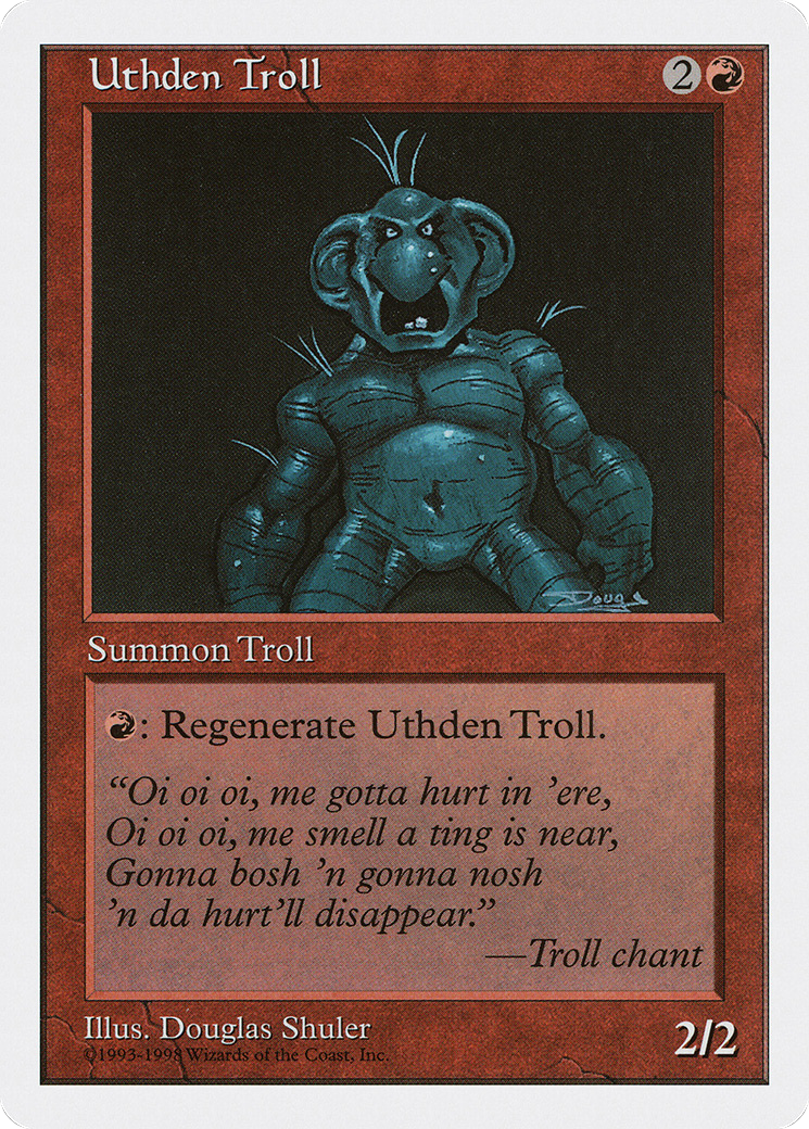 {C} Uthden Troll [Anthologies][ATH 050] - Misty Mountain Games