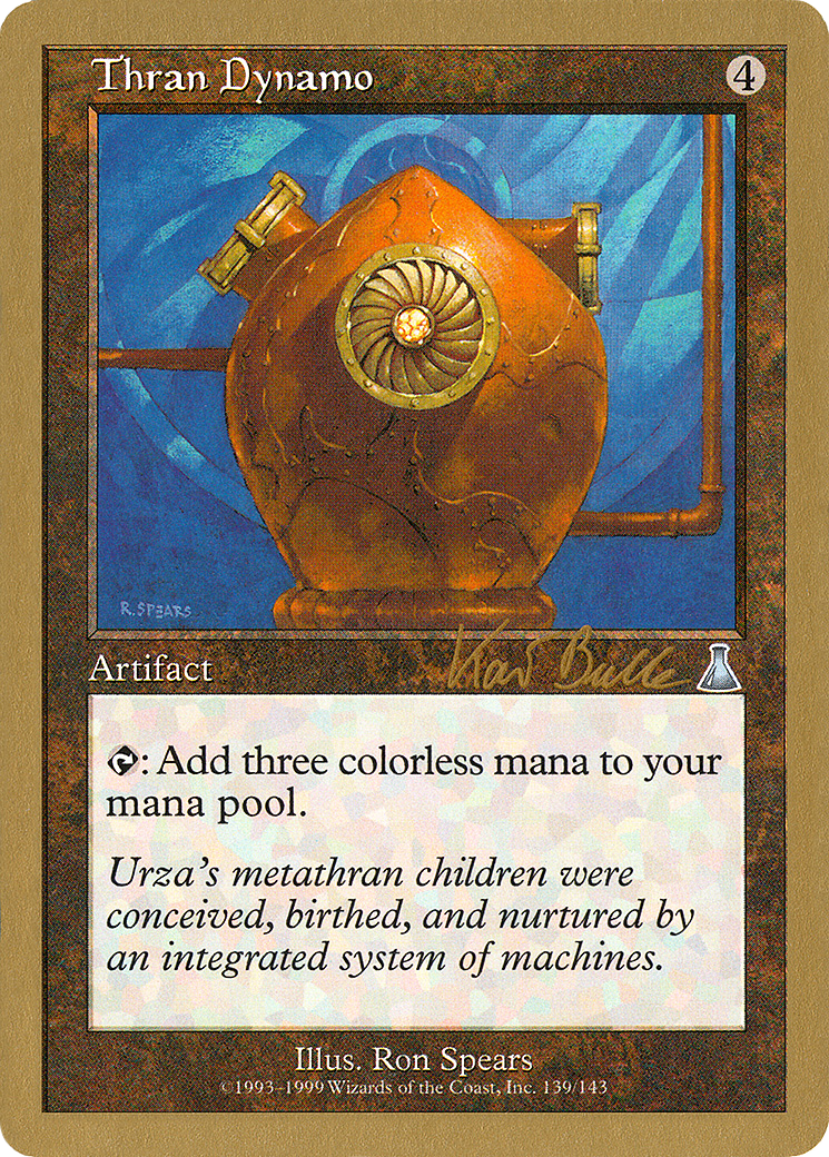 {C} Thran Dynamo (Kai Budde) [World Championship Decks 1999][GB WC99 KB139]