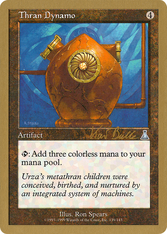 {C} Thran Dynamo (Kai Budde) [World Championship Decks 1999][GB WC99 KB139]