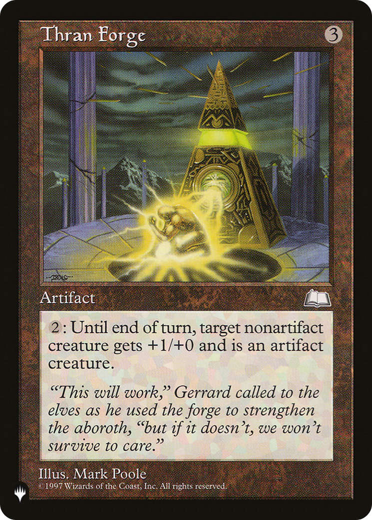 {C} Thran Forge [LIST WTH-159]