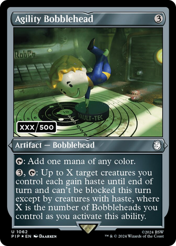 {C} Agility Bobblehead (Serial Numbered) [Fallout][PIP 1062]