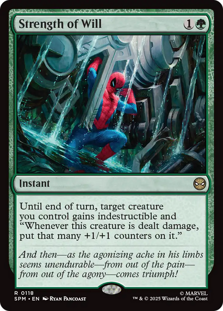 {@@ SPM R} Strength of Will [Marvel's Spider-Man] [SPM 118]