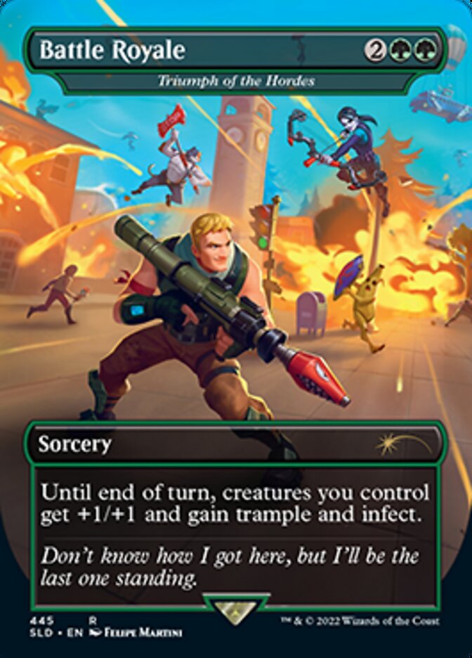 {R} Triumph of the Hordes - Battle Royale [Secret Lair Drop Series][SLD 445]