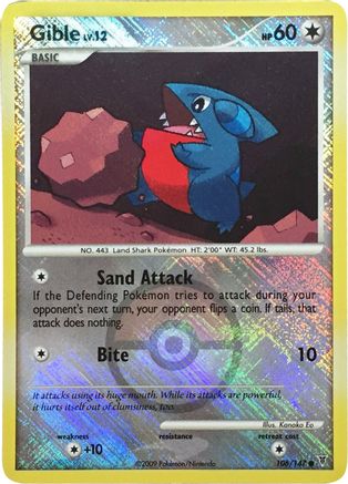 [PKM] Gible (106/147) (Championship Promo) [Platinum: Supreme Victors]