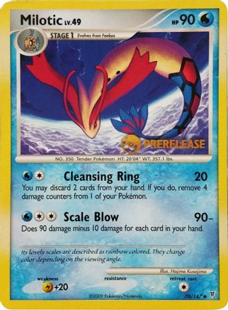 [PKM] Milotic (70/147) (Prerelease Promo) [Nintendo: Black Star Promos]