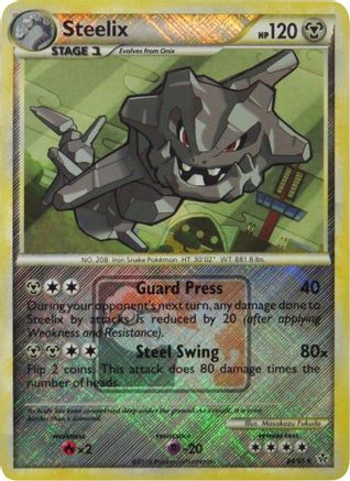 [PKM-R] Steelix (24/95) (League Promo) [HeartGold & SoulSilver: Unleashed]